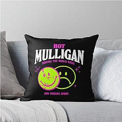 Hot Mulligan Merch Throw Pillow