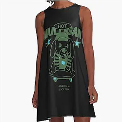 Hot Mulligan Merch S8 A-Line Dress