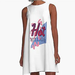 Hot Mulligan A-Line Dress