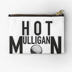 Hot Mulligan golf sticker Zipper Pouch