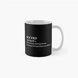 Hot Mulligan Aesthetic Indie Music Band Black Classic Mug