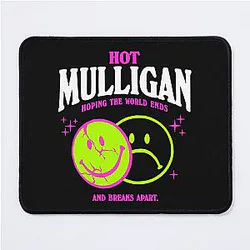 Hot Mulligan Merch Smile Shirt Mouse Pad