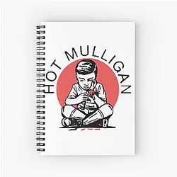 Hot Mulligan Spiral Notebook