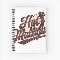 Hot Mulligan Golf Sticker Notebook