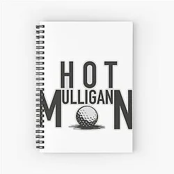 Hot Golf Ball Marker Spiral Notebook