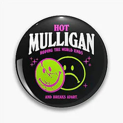 Hot Mulligan Merch Smile Shirt Pin