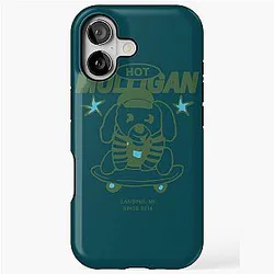 Hot Mulligan Merch S8 Dog Shirt iPhone Case