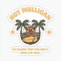 HOT MULLIGAN BAND FAN MADE Sticker