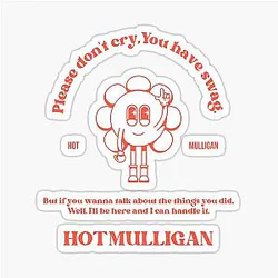 HOT MULLIGAN BAND sticker