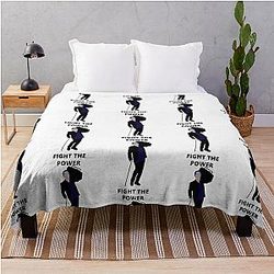 Fight Power, Dr Gregory House Throw Blanket