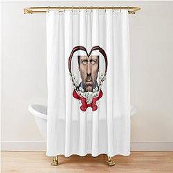 House, MD Valentine Shower Curtain