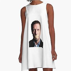 Hugh Laurie House M.D. A-Line Dress