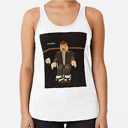 Roblox House MD Racerback Tank Top