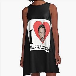 House MD Merch A-Line Dress