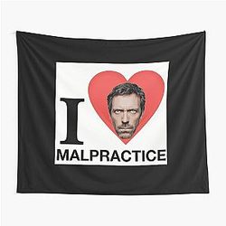 House Md Malpractice Enthusiast Merchandise Tapestry