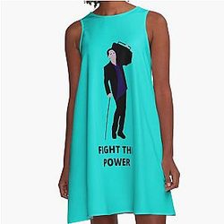 Fight the Power - House MD Dr. Gregory House A-Line Dress