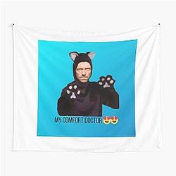 House M.D. Comfort Doctor Cat Tapestry