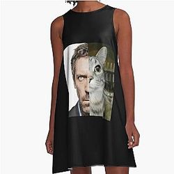 House Meme A-Line Dress