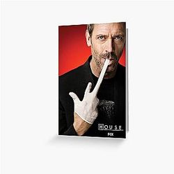 House MD promo image greeting card