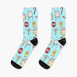 House MD Kawaii Pattern Socks