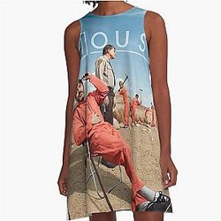 House MD New Season A Line Dress