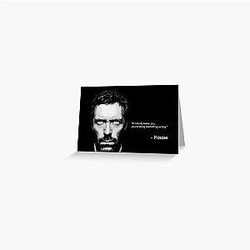 House - M.D. Success Quote Greeting Card