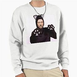 Low Quality House Meme Pullover Sweatshirt
