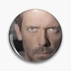 House MD T-Shirt Pin