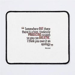 Somewhere Out There House Mouse Pad