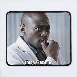 House M.D. - This Vexes Me Mousepad