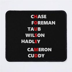 House MD Black Mouse Pad