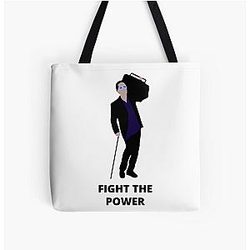 Fight the Power House MD Dr. House All Over Print Tote Bag