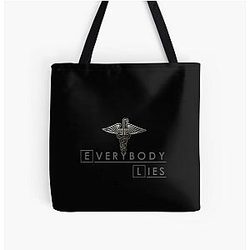 House MD Everybody Lies Tote Bag