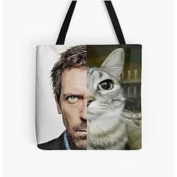 House MD Cat Tote Bag