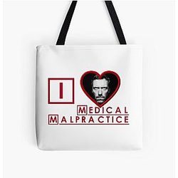 House MD Medical Malpractice Tote Bag