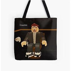 Roblox House MD Brainrot Tote Bag