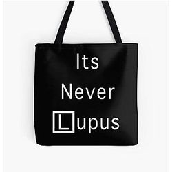 It's Never Lund Over Print Tote Bag