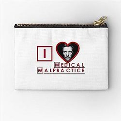 House MD Medical Malpractice Zipper Pouch