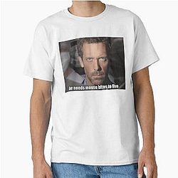 House MD - He Needs Mouse Bites to Live Classic T-Shirt
