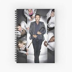 House M.D. Operating Table Poster Notebook