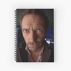 Low Quality House MD Spiral Notebook