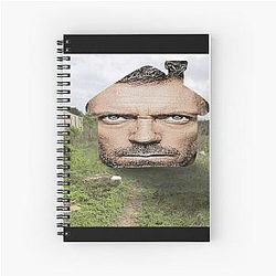 House Brain Spiral Notebook