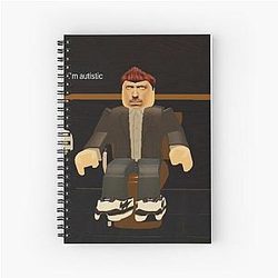 Roblox House MD Spiral Notebook
