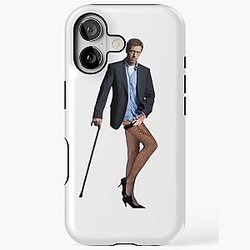 House Md Fishnet Sticker iPhone Tough Case