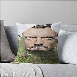 House MD Brainrot Throw Pillow