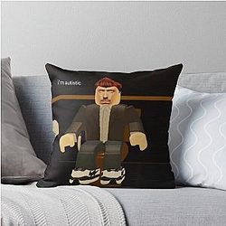 Roblox House MD Throw Pillow