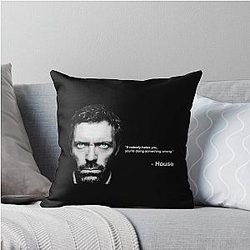 House MD Success Quote Throw Pillow