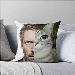 House Meme Throw Pillow