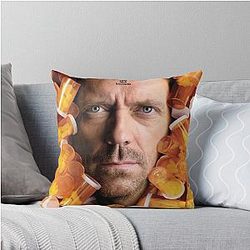 Dr. House Throw Pillow
