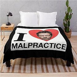 House MD Merch Throw Blanket
